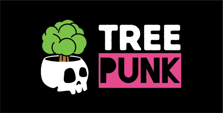 Tree Punk logo on black
